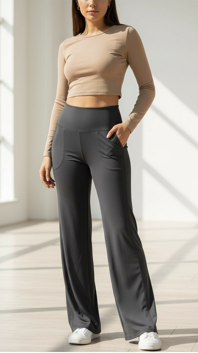 Legging Luyumea- Taille haute, Sculptante, Confort & Elegance